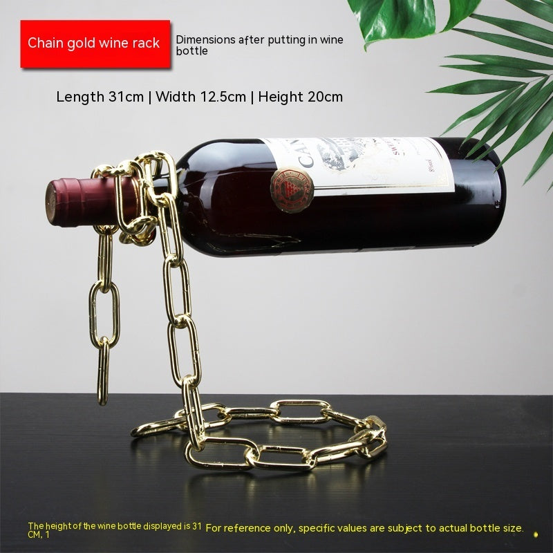 Chain Wine Rack