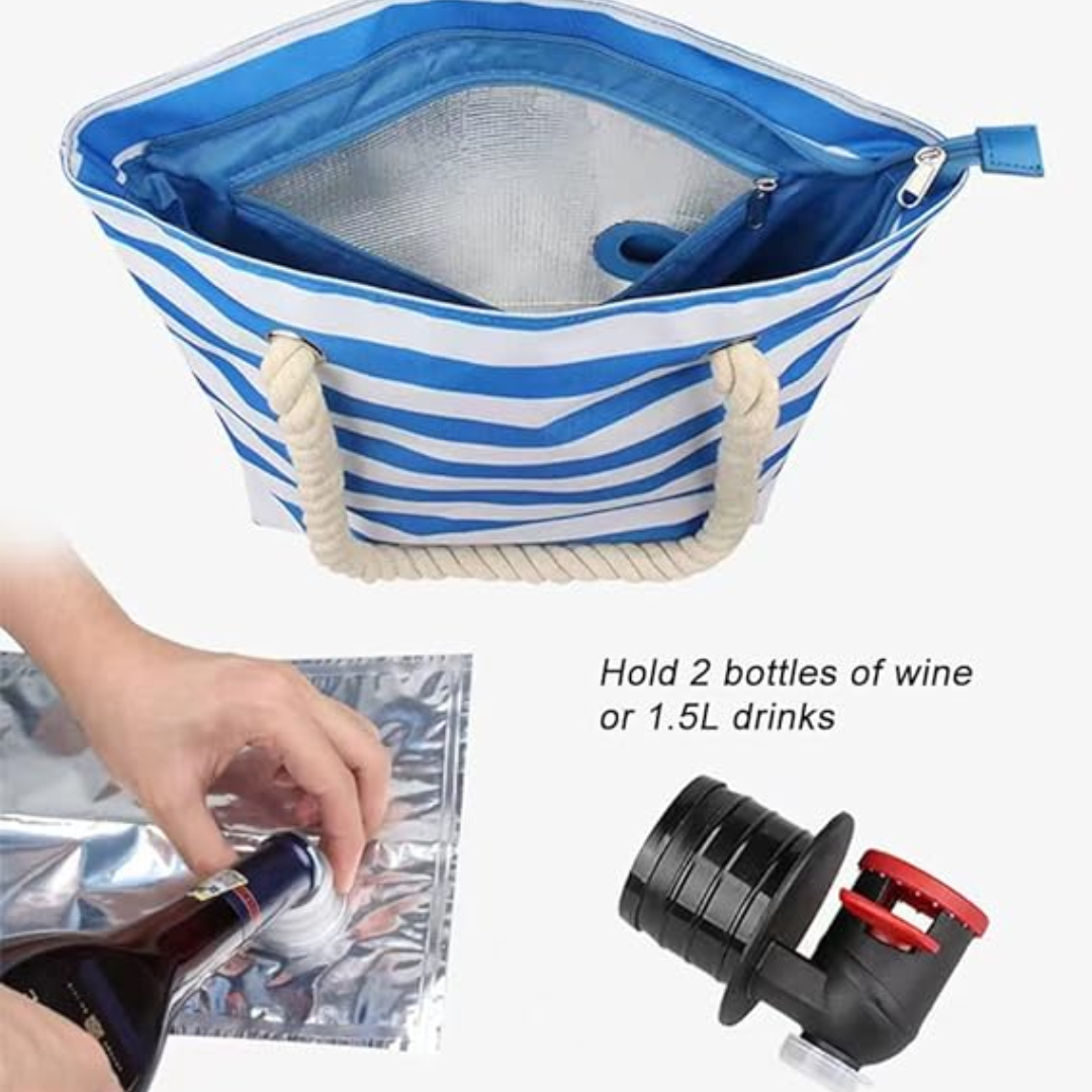 π·β¨ Wine Escape Tote β The Perfect Wine Bag for Any Adventure β¨π·