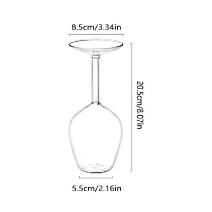 TipsyGlass™ - La copa de vino al revés de 13,5 oz